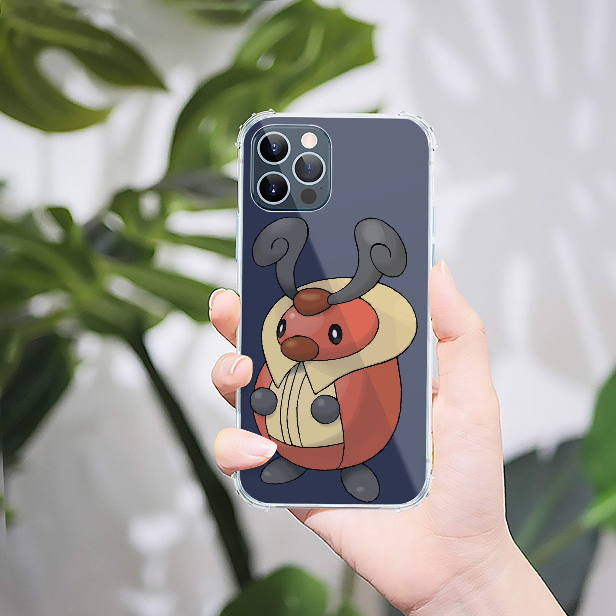 （画像用） ポケットモンスター Pokémon 【iPhone 12シリーズ対応】透明スマホケース（クリアソフトケース）